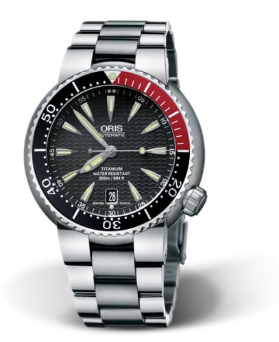 Oris Divers Date Titanium / Black / Bracelet