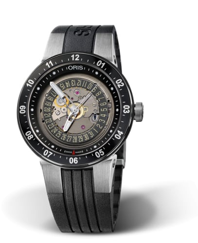 Oris WilliamsF1 Team Skeleton Engine Date 42 Stainless Steel / Rubber
