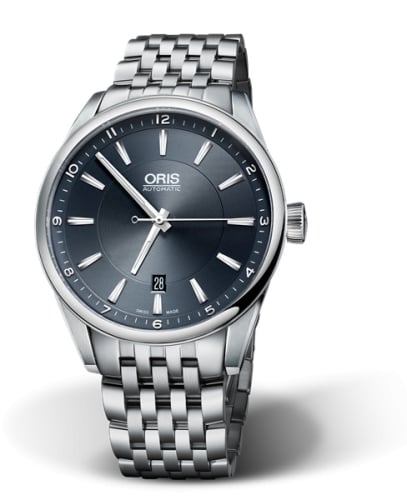 Oris Artix Date 42 Stainless Steel / Blue / Bracelet