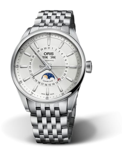 Oris Artix Complication Stainless Steel / Silver / Bracelet