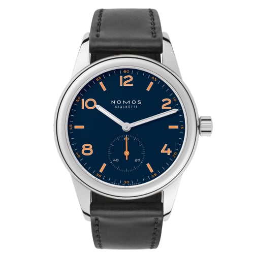 Nomos Glashütte Club 36 Ace Jewelers Blue