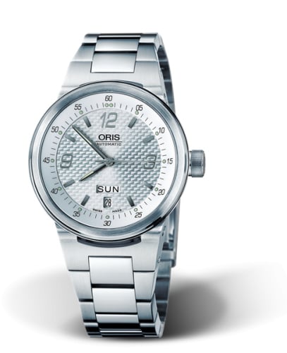 Oris WilliamsF1 Team Day Date 40.5 Stainless Steel / Silver / Bracelet
