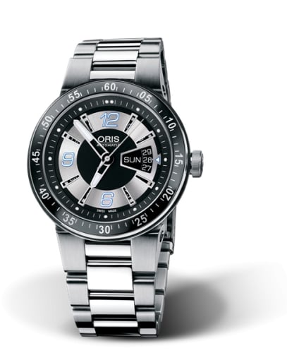 Oris WilliamsF1 Team Day Date 42 Stainless Steel / Silver / Bracelet