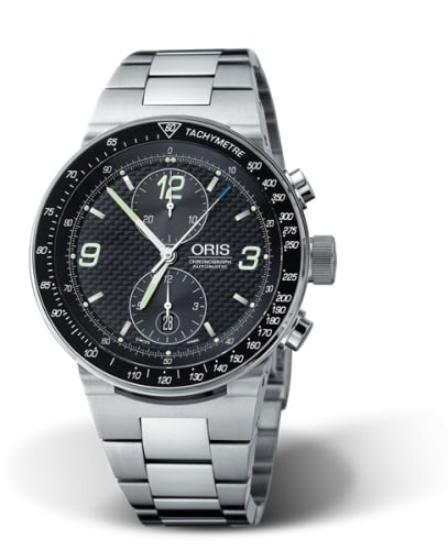 Oris WilliamsF1 Team Chronograph 45 Stainless Steel / Black / Bracelet
