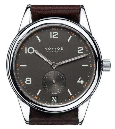 Nomos Glashütte Club Datum Dunkel