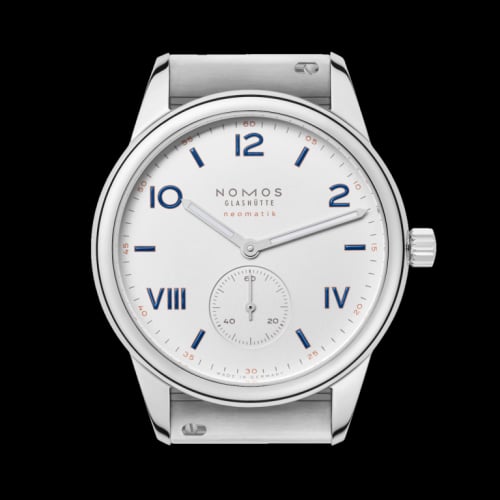 Nomos Glashütte Club Campus Neomatik 39 White / Bracelet
