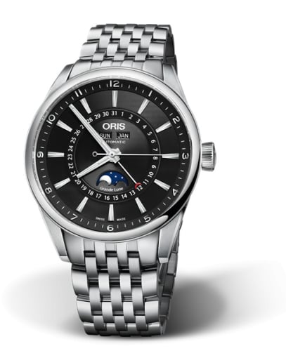 Oris Artix Complication Stainless Steel / Black / Bracelet