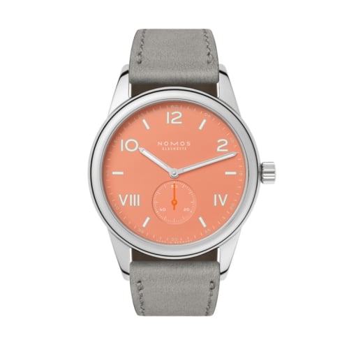 Nomos Glashütte Club Campus 38 Cream Coral / Open Case Back
