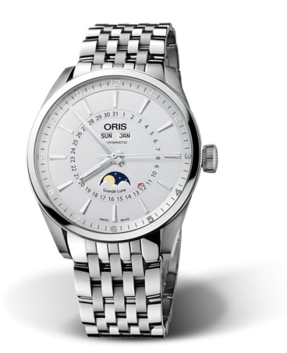 Oris Artix Complication Stainless Steel / Silver / Bracelet
