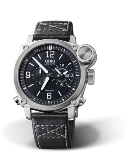 Oris BC4 Flight Timer Stainless Steel / Black