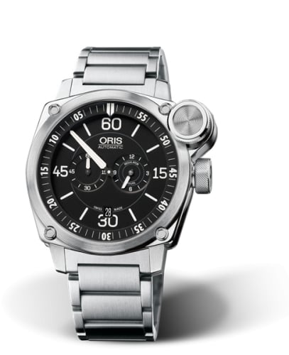 Oris BC4 Der Meisterflieger Stainless Steel / Black / Bracelet