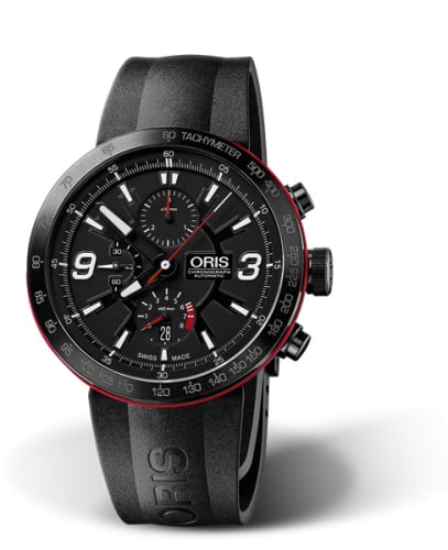 Oris TT1 Chronograph PVD - Ceramic / Black / Rubber