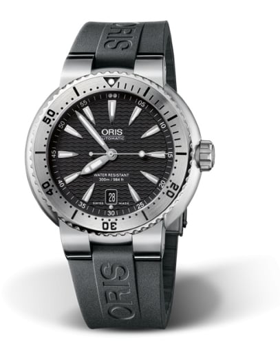 Oris Divers Date Stainless Steel / Black / Rubber