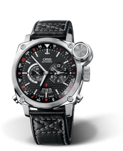 Oris BC4 Flight Timer Stainless Steel / Black