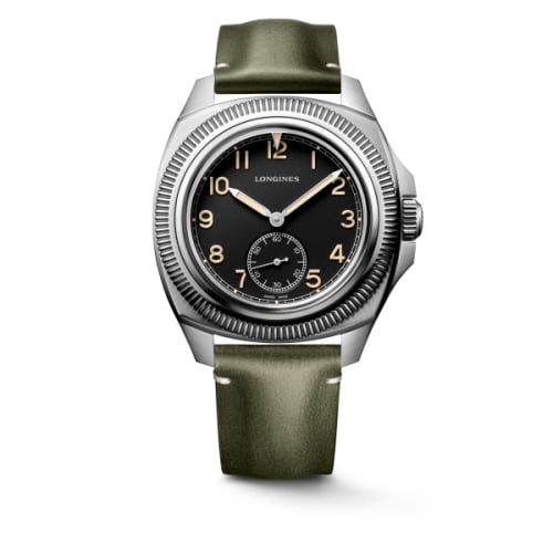 Longines Pilot Majetek / Calf Green