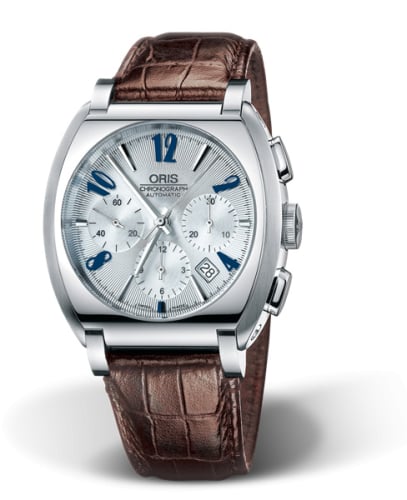 Oris Frank Sinatra Chronograph Stainless Steel / Silver