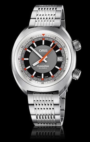 Oris Chronoris Date / Grey / Bracelet
