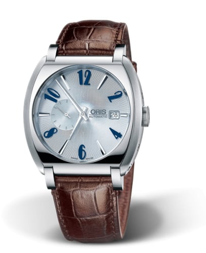 Oris Frank Sinatra Small Second Date Stainless Steel / Silver