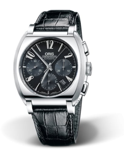 Oris Frank Sinatra Chronograph Stainless Steel / Black