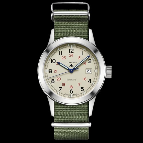 Longines Heritage Military COSD Ivory