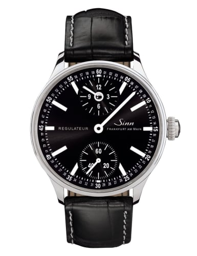 Sinn Classic Timepieces Regulateur Technik Stainless Steel / Black