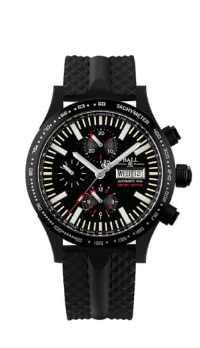 Ball Watch Company Fireman Storm Chaser DLC Glow / Black / Rubber