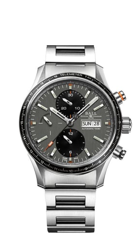 Ball Watch Company Fireman Storm Chaser Pro Stainless Steel / Grey / Bracelet