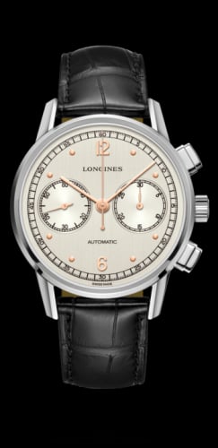Longines Heritage Chronograph 1940 White