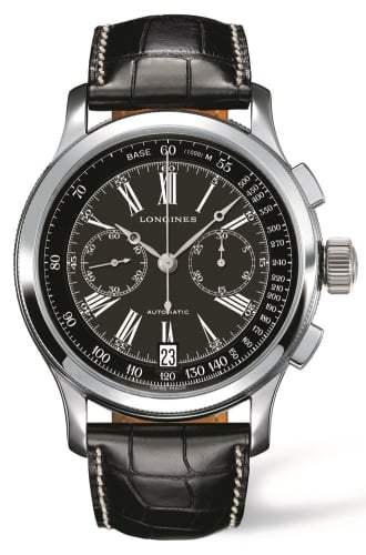 Longines Lindbergh's Atlantic Voyage Watch Black