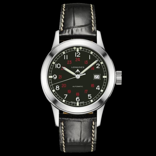Longines Heritage Military COSD Black