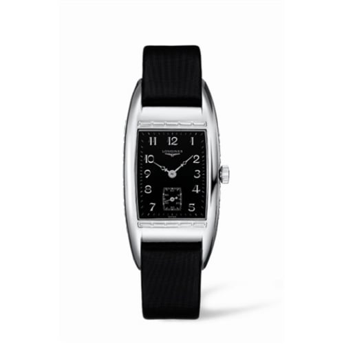 Longines BelleArti 25 Quartz Stainless Steel Black