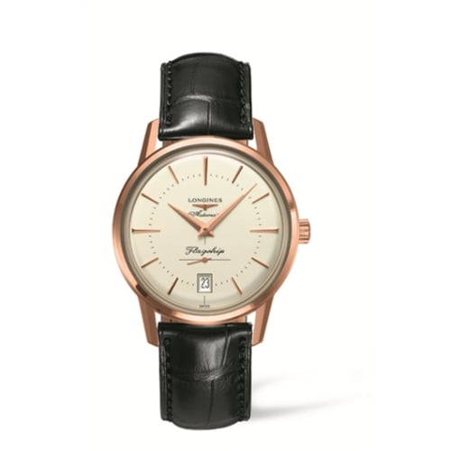 Longines Heritage Flagship Pink Gold