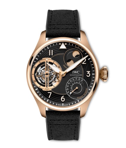 IWC Schaffhausen Big Pilot Constant-Force Tourbillon Armor Gold / Black