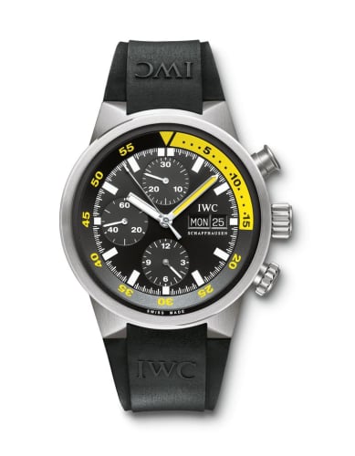 IWC Schaffhausen Aquatimer Chrono-Automatic Titanium / Black / Rubber