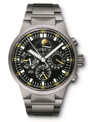 IWC Schaffhausen GST Perpetual Calendar Titanium / Italian