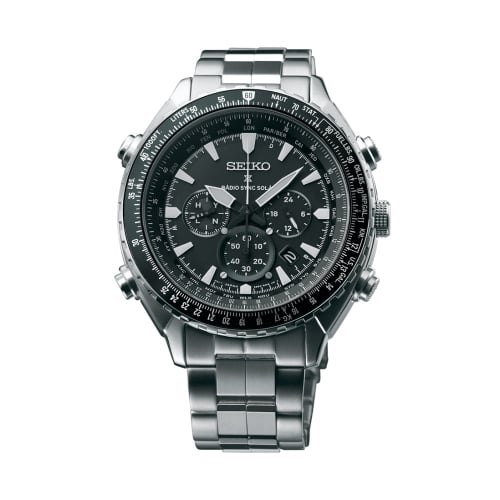 Seiko Prospex Sky SSG001P1 Stainless Steel / Black