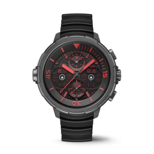IWC Schaffhausen Aquatimer Perpetual Calendar Digital Date-Month Aquaman and the Lost Kingdom / Red