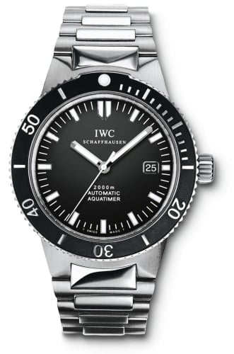 IWC Schaffhausen GST Aquatimer Stainless Steel / Black