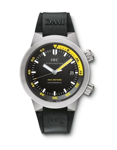 IWC Schaffhausen Aquatimer 2000 Titanium / Black / Rubber