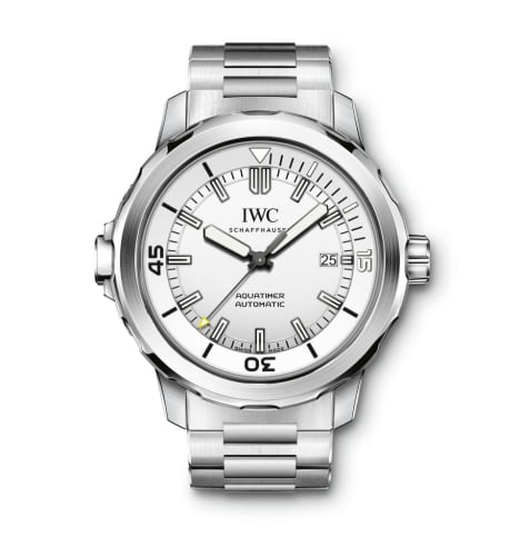IWC Schaffhausen Aquatimer Automatic Stainless Steel / Silver / Bracelet