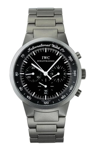 IWC Schaffhausen GST Chronograph MecaQuartz Titanium