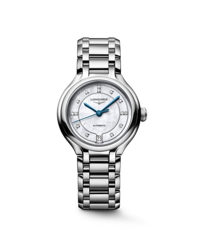 Longines PrimaLuna 34 Automatic Stainless Steel / MOP / Bracelet