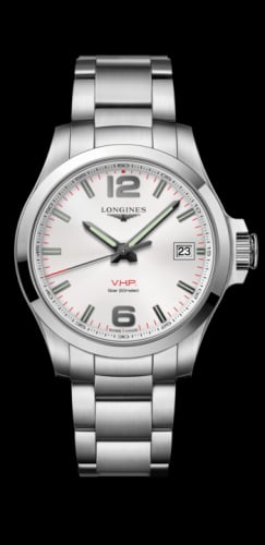 Longines Conquest V.H.P. 41 Stainless Steel / Silver / Bracelet