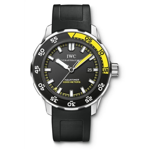 IWC Schaffhausen Aquatimer 2000 Stainless Steel / Black / Rubber