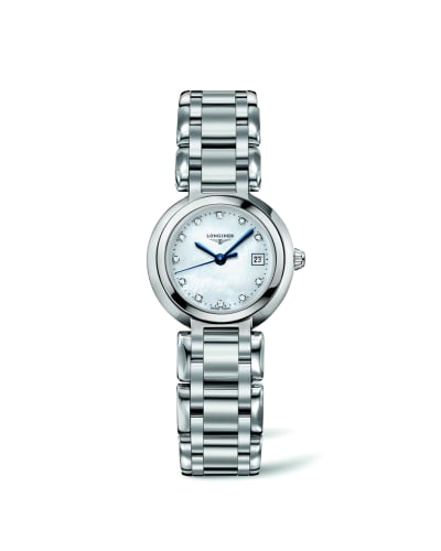 Longines PrimaLuna Quartz 26.5 Stainless Steel / MOP / Bracelet