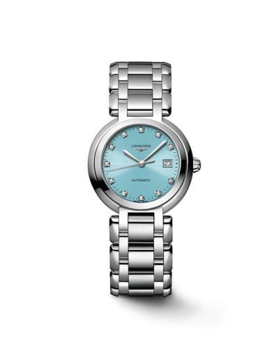 Longines PrimaLuna Automatic 30 Stainless Steel / Blue / Bracelet
