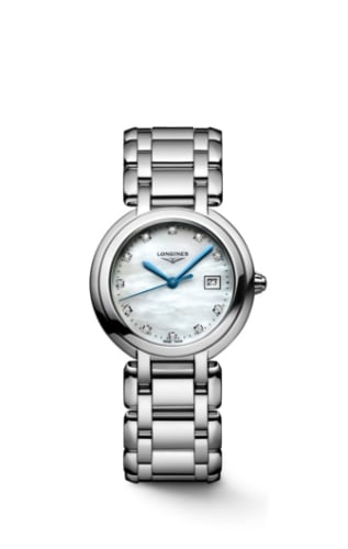 Longines PrimaLuna Quartz 30 Stainless Steel / MOP / Bracelet