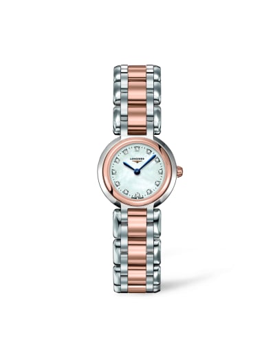 Longines PrimaLuna Quartz 23 Two Tone Pink MOP