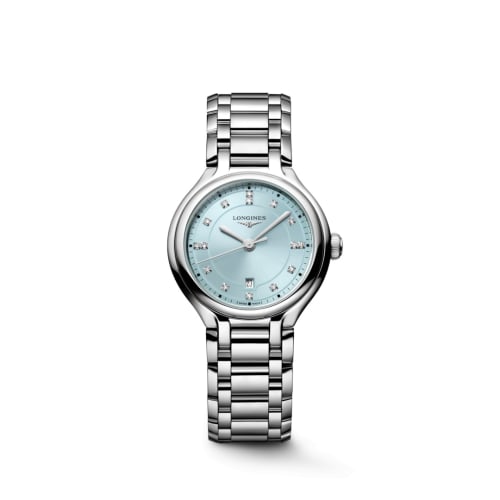 Longines PrimaLuna 30 Stainless Steel / Silver / Bracelet