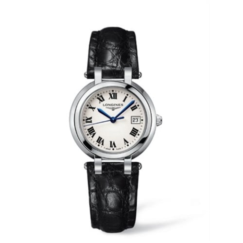 Longines PrimaLuna Quartz 30 Stainless Steel / Silver - Roman